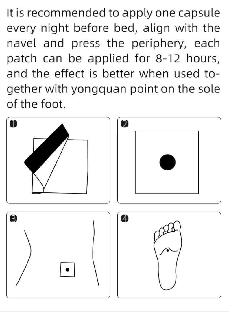 MQ 30pcs Mugwort Belly Button Patch for Weight Loss Anti Cellulite Slimming Patch Safe and Non Irritating Natural Belly Patch Weight Loss Patch Belly Patches Moxibustion Belly Button Patch Herbal Abdomen Waist Patch - Image 3