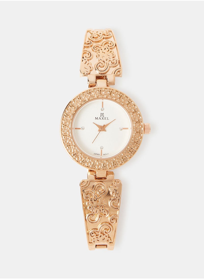Maxel - Women's Embellished Analog Wrist Watches MX57 - 28mm - Image 1