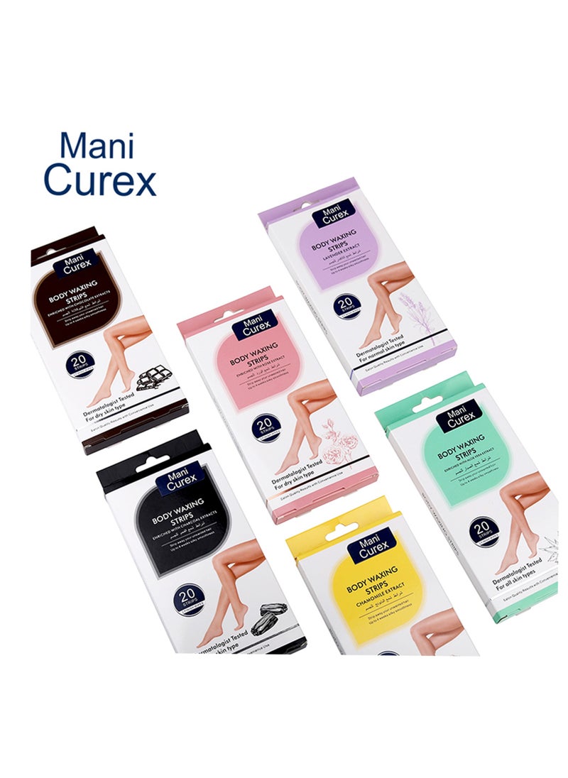 Mani Curex Body Waxing Strips enriched with chocolate extracts  - Image 4