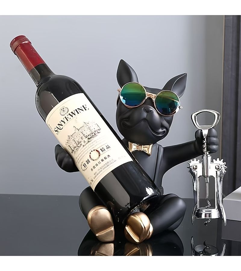 Modern French Fatou Wine Rack Decoration For Living Room Light Luxury Home Gift - Image 1