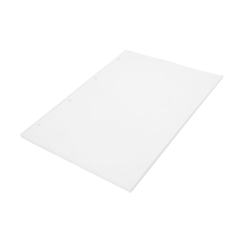 A4 4 Hole Plastic Binder Sheet Protectors 10 Pack Pp Document Filing Sleeves For Office School - Image 2