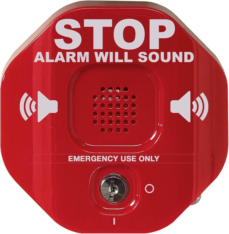STI Safety Technology International, Inc. -6400 Exit Stopper Multifunction Door Alarm, Helps Prevent Unauthorized Exits or Entries Through Emergency Doors - Image 1