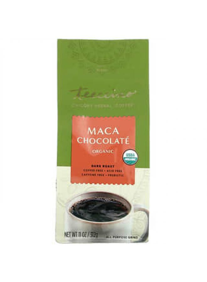 teeccino Teeccino, Organic Chicory Herbal Coffee, Maca Chocolate, Dark Roast, Caffeine Free, 11 oz (312 g)  - Image 2