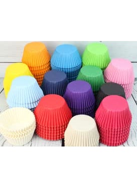 APOLLINE INDIA APOLLINE INDIA Disposable Baking Cups for Birthday Christmas Raksha Bandhan Multicolour 100pcs  - Image 1