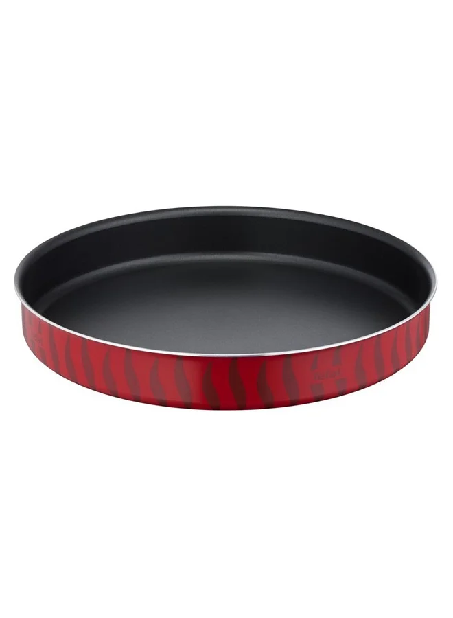 Tefal Les Specialistes 2Piece Set Kebbe Dishes 30/34 cm NonStick Coating Aluminum Heat Diffusion Easy Cleaning Red Bugatti Made in France J5716783