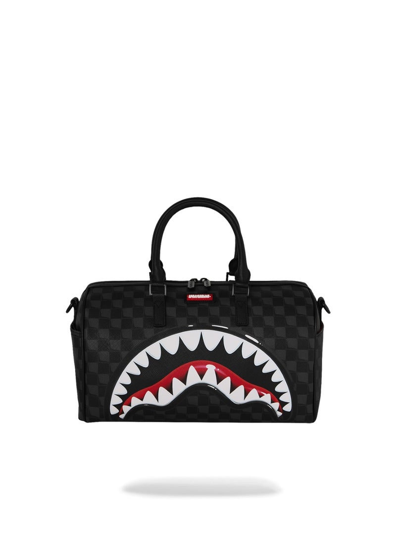 SPRAYGROUND SHARKS IN PARIS BALLOON BLACK MINI DUFFLE - Image 1