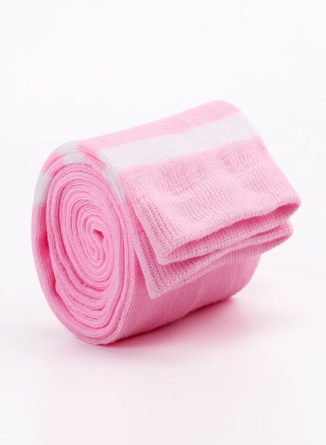 AQOKKA جوارب AQOKKA طويلة جدًا تصل إلى الفخذ للنساء، جوارب مخططة فوق الركبة، جوارب طويلة تصل إلى الفخذ، جوارب تدفئة الساق - Image 4