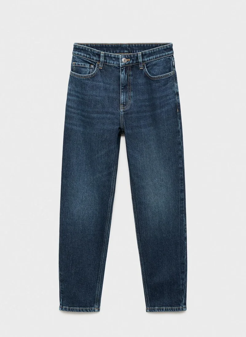 مانجو جينز مريح للحوامل بخصر مرتفع