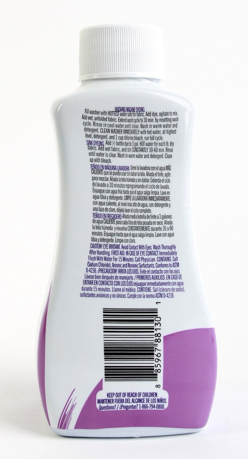 Rit Dye Liquid Dye, 8 fl oz, Purple, 3-Pack - Image 4