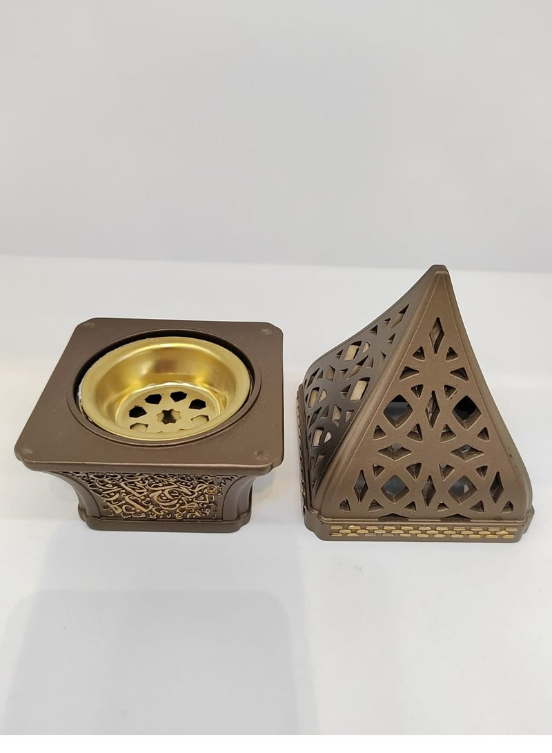 رادین مبخرة الفحم الموقد البخور الموقد العود اللبان الراتنج المبخرة لليوجا سبا والعلاج العطري مكتب وديكور المنزل - Image 3