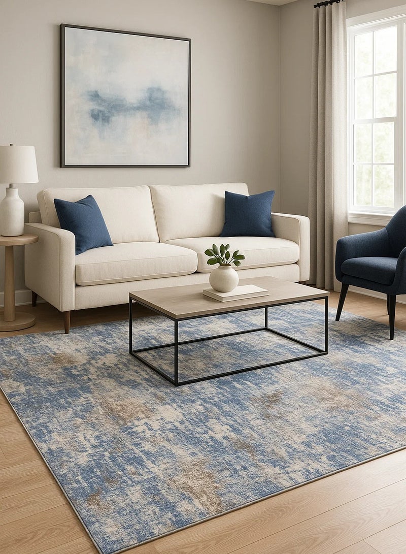 لوفت لومار،سجادة،200×285سم،قماش،أزرق-534-SP9-L - Image 1