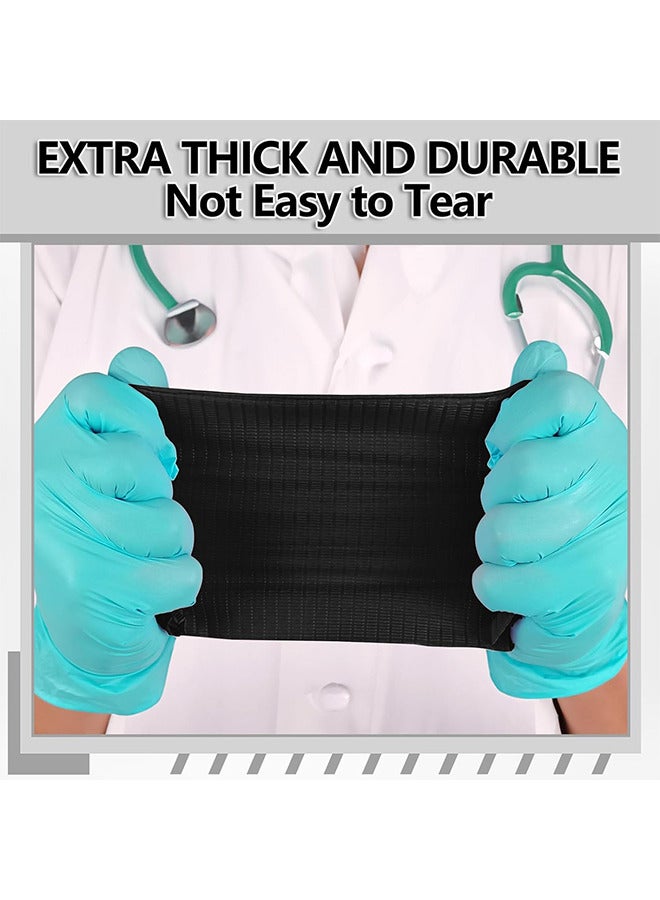 Depend Disposable Nail Art Table Towels 20Pcs, Disposable Dental Bibs Sheets Cloths, Waterproof Table Covers Clean Pad, 13" x 18" Dental Bibs, Dental Napkins For Pets Tray Covers, Black  - Image 5