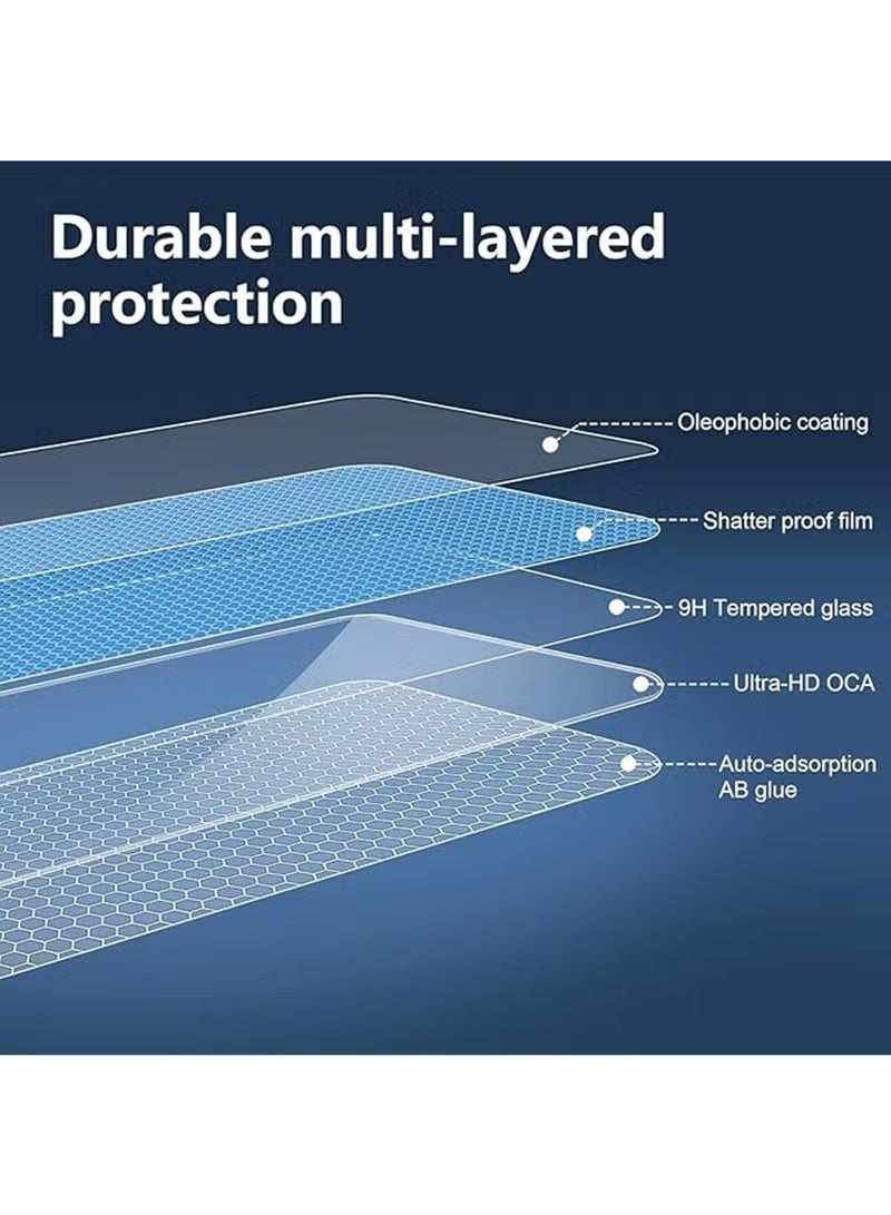 JAJEEK 2 Pcs Screen Protector Compatible with Xiaomi 14T Pro – HD Clear 9H Tempered Glass Film, Bubble Free Installation, Anti Scratch Display Protection - Image 5