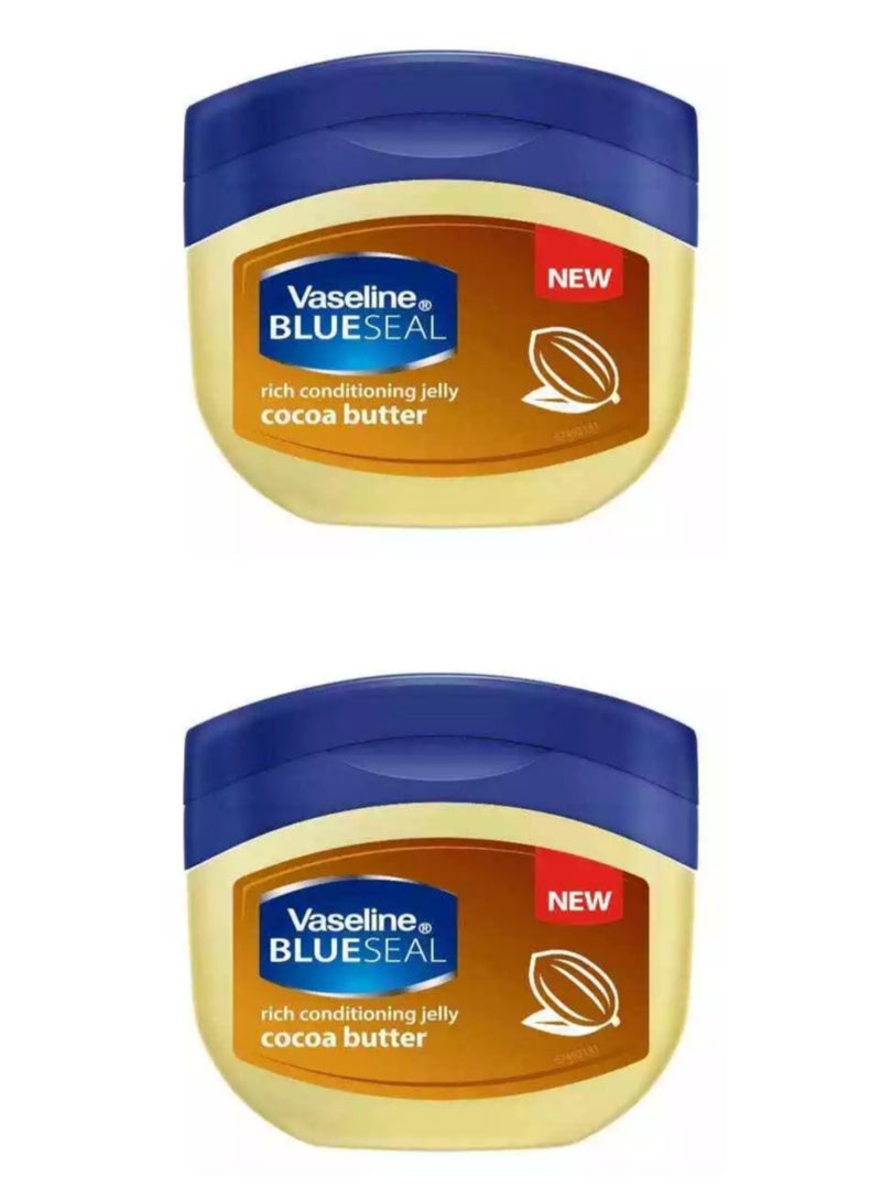 فازلين بلو سيل بزبدة الكاكاو، 2 × 250 مل (عبوة من قطعتين) - Image 1