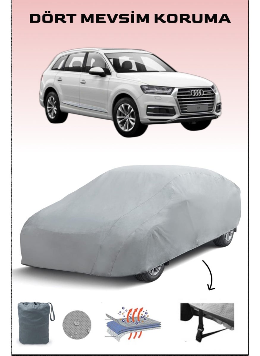 Breen Audi Q7 Compatible Car Cover, Car Cover, Waterproof and Sunproof Car Tent  - Image 1