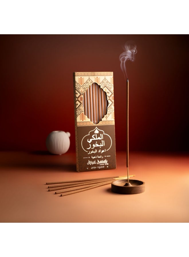 بخور ملكي بخور رويال باخور الذهبي العطري الفاخر برائحة عربية أصيلة، 12 عود بخور - Image 3
