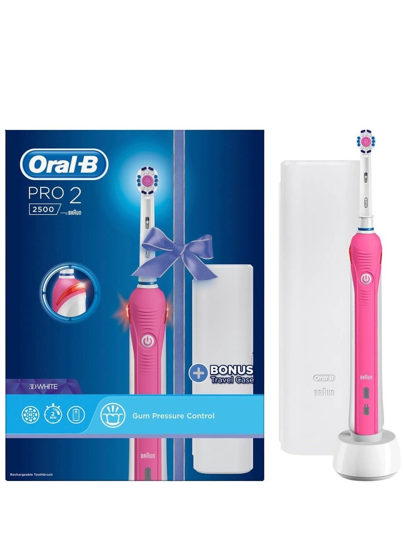 Oral-B - Oral-B Pro 2 2500W Electric Rechargeable Toothbrush - Image 1
