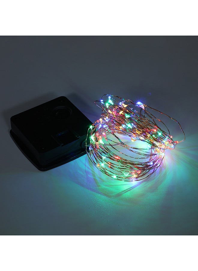 NIBEMINENT Pack Of 2 Solar Power Fairy Twinkle String Light Multicolour 50meter - Image 3