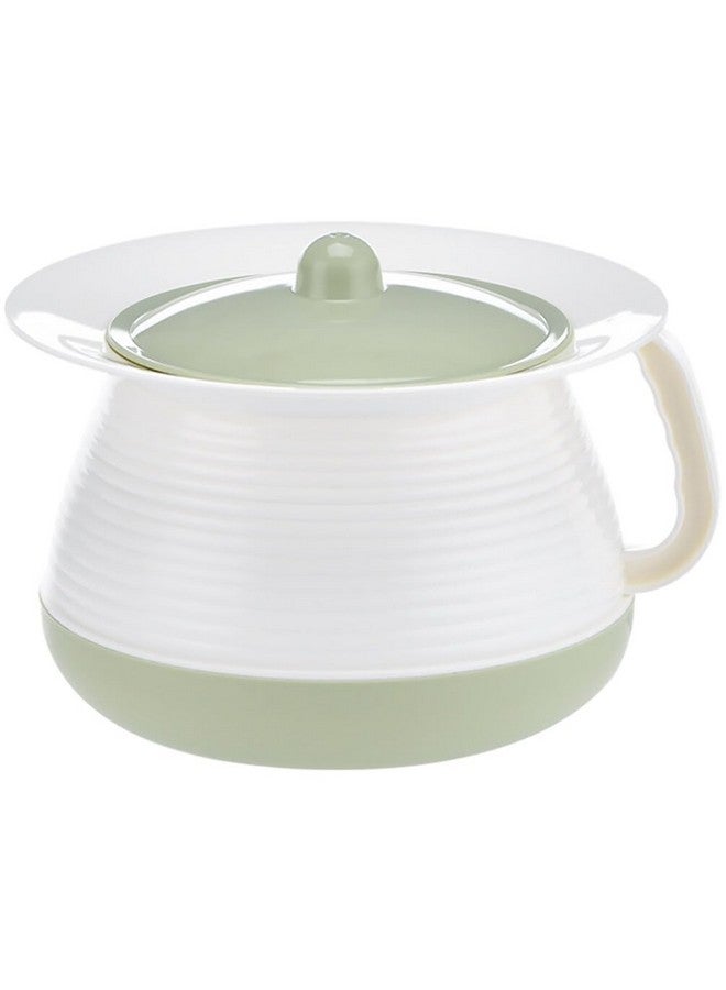 Cabilock Chamber Pot Plastic Urinal Bottle Spittoon Urine Pots Potty Pee Bucket Bedside Urinal Chamber Pots Toilets Pee Container with Lid Plastic Spittoon Urine Pot Potty Pee Bucket Portable Toilet Urinal - Image 1