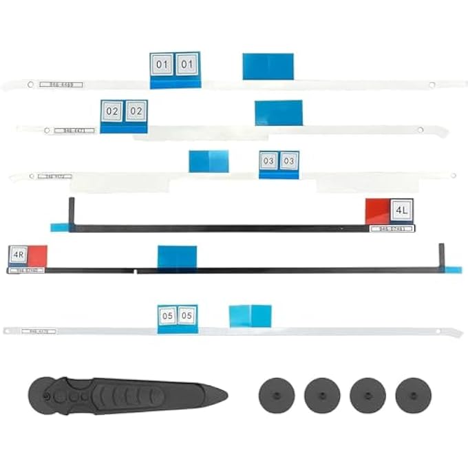 rayihni SCREEN REPAIR KIT LCD DISPLAY SCREEN ADHESIVE STRIP STICKER FOR APPLE IMAC 21.5" A1418 RETIONA 2017 2019 2020 - Image 1