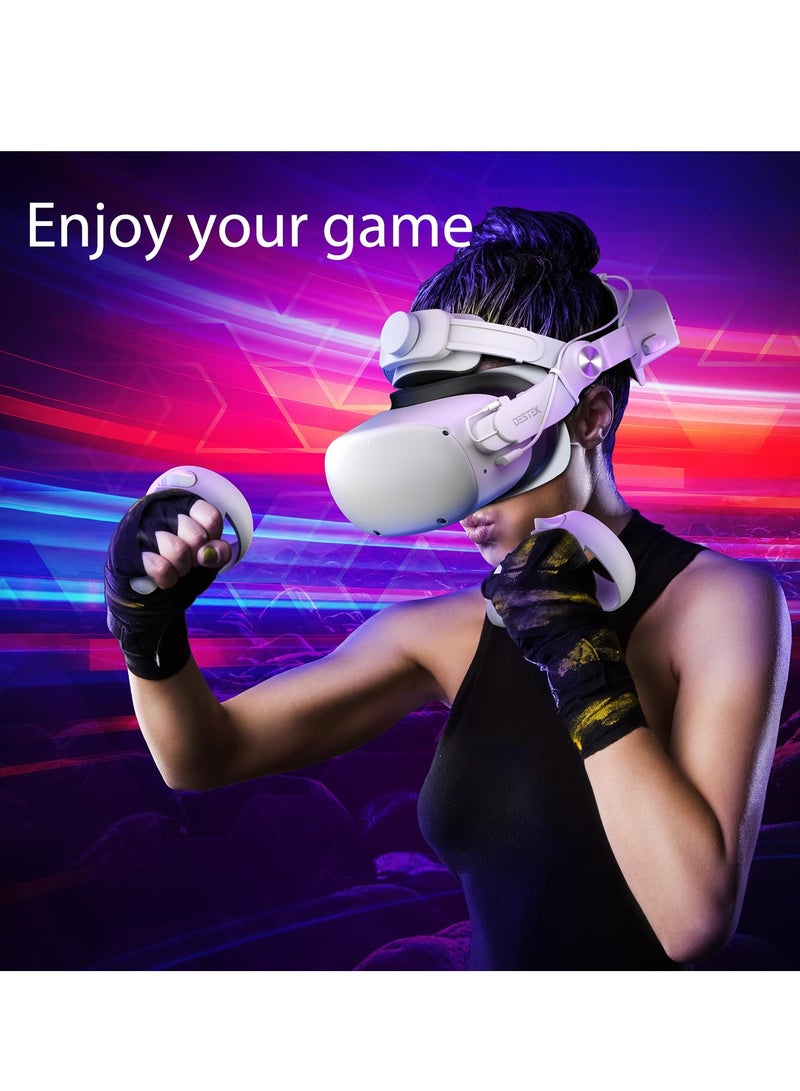 KASTWAVE 50pcs VR Face Cover - Individually Wrapped, Sweat and Skin Friendly for Oculus Quest 2/Quest Pro, Thickened Design, Easy Carrying for VR Headset - Image 5