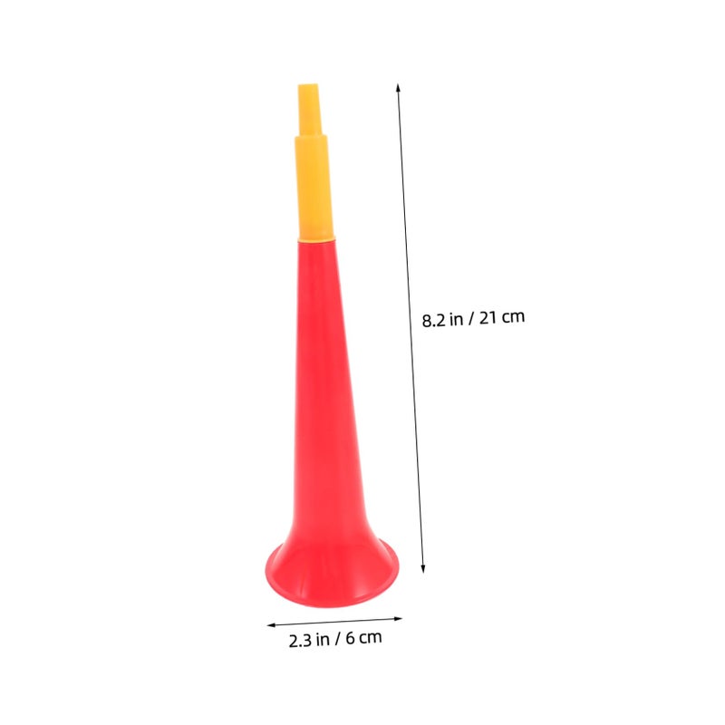 4 Pack Portable Football Cheering Trumpets Noise Maker Toy For Sports Events Party - Image 4