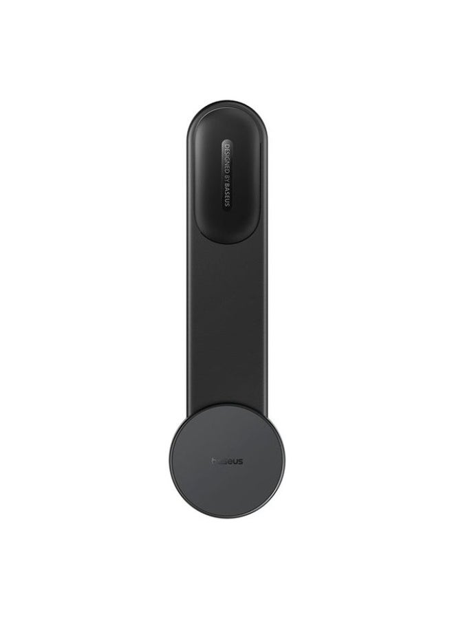 Baseus PrimeTrip C02 Air Magnetic Car Mount (Stick-on Type) – Strong Dashboard Holder with 360° Rotation, Cosmic Black - Image 2