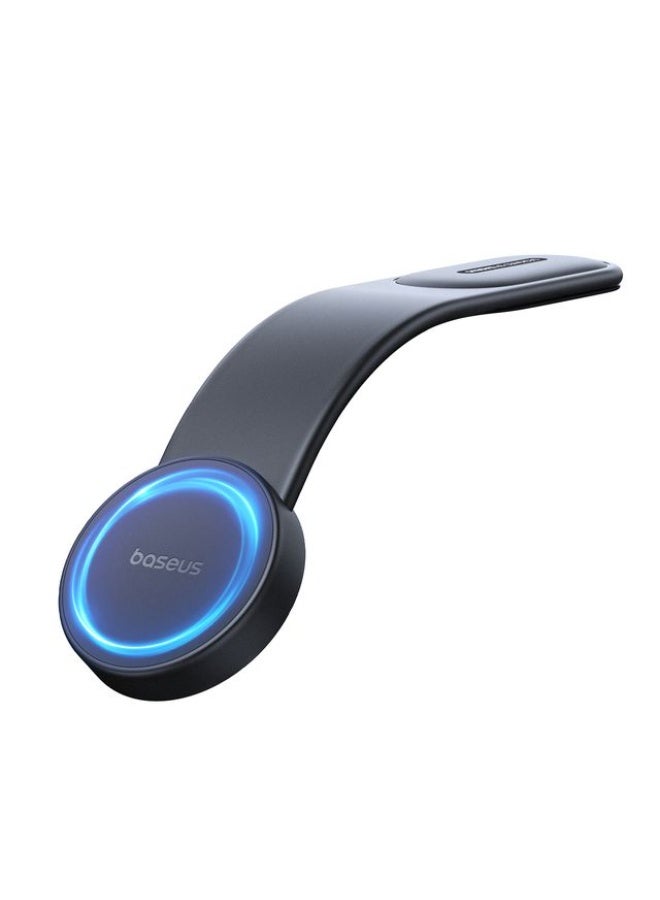 Baseus PrimeTrip C02 Air Magnetic Car Mount (Stick-on Type) – Strong Dashboard Holder with 360° Rotation, Cosmic Black - Image 1