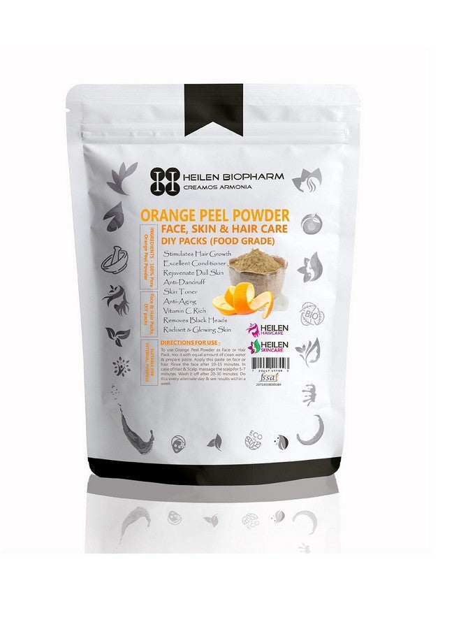 Heilen Biopharm Heilen Biopharm Orange Peel Powder - 100 g Pack of 1, For Radiant Skin & Body Nourishment  - Image 1