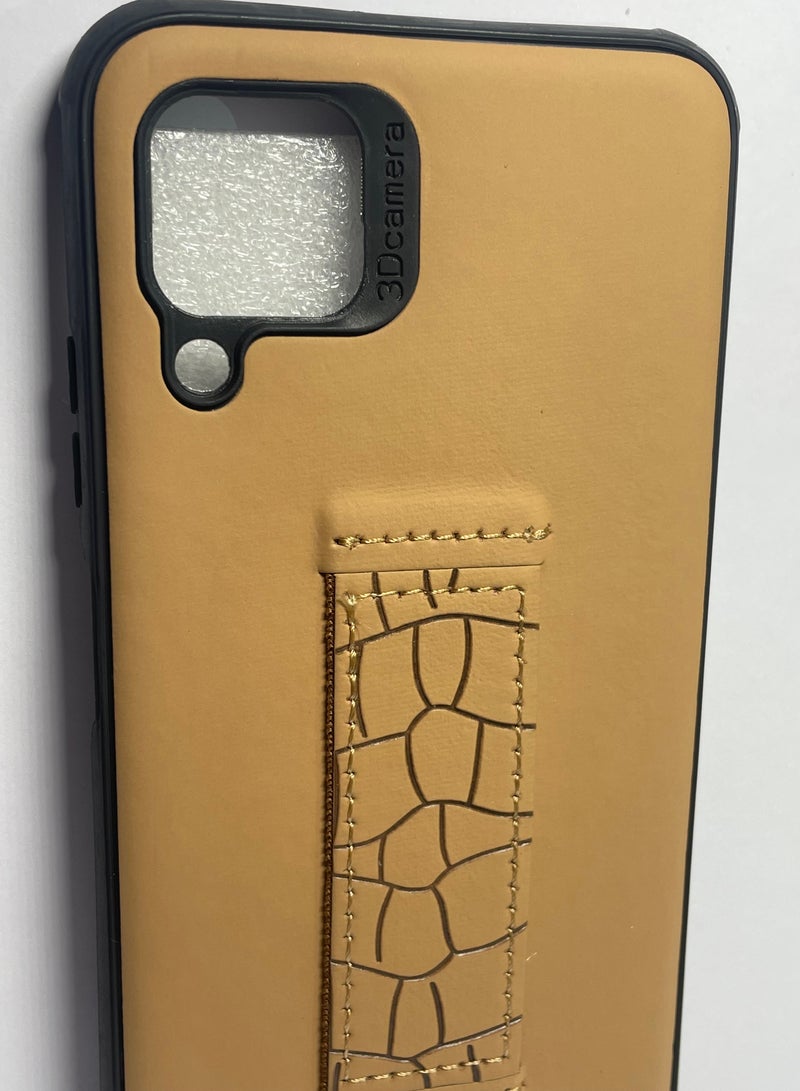 غلاف وغطاء حامي لجهاز جوال هواوي NOVA7I مضاد للصدمات والخدوش كفر خلفي مميز جلد بني - Image 2