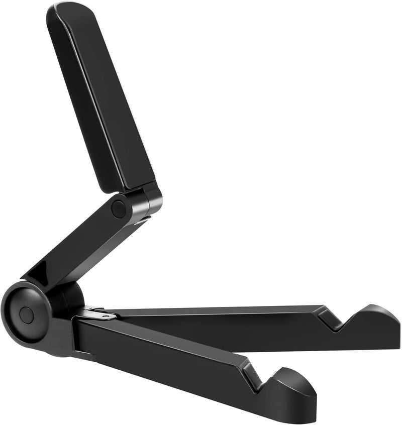 SWIUKPHE Portable Monitor Stand and Tablet Stand Holder,Adjustable Tablet Holder Foldable, Light Weight, Compatible with 7 to 10.2 Inches Most Tablets, Smart Phones - Image 1
