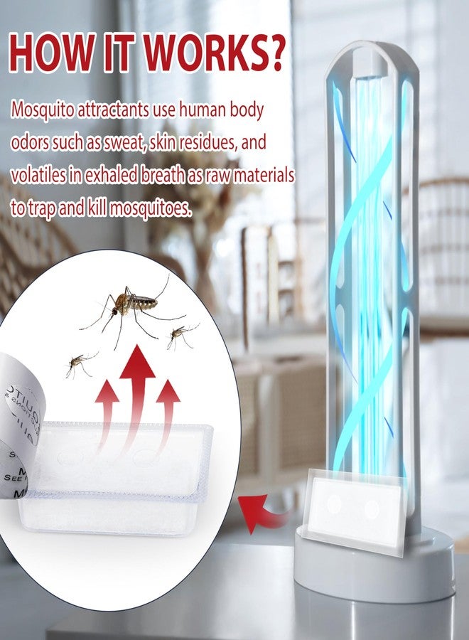 Glovv 10 Lures Mosquito Attractant Refill, Mosquito Bait Lure Biting Cartridge for Bug Zapper Fly Traps, Compatible with All Insect Mosquitoes Flying Trap - Image 3