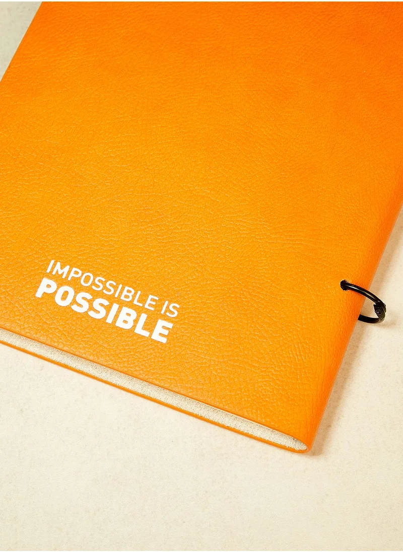 The Emirates Pu Leather Journal