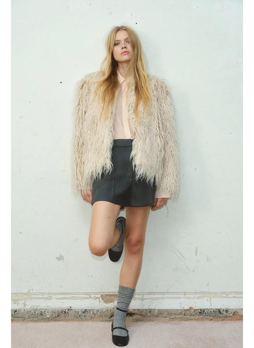اتش اند ام Fluffy Jacket