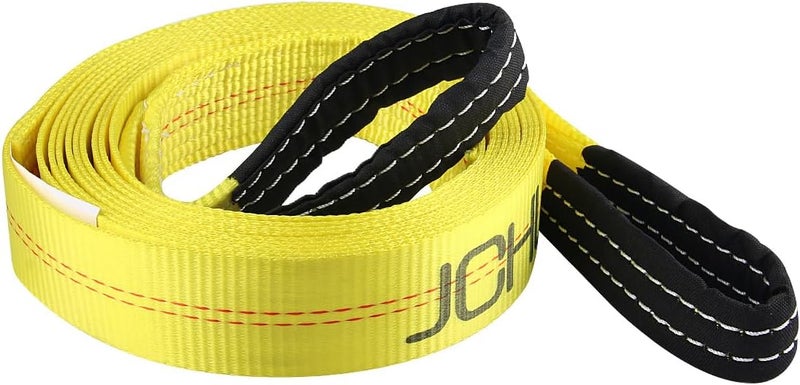 JCHL Heavy Duty Recovery Tow Strap 2inx20ft - Image 3