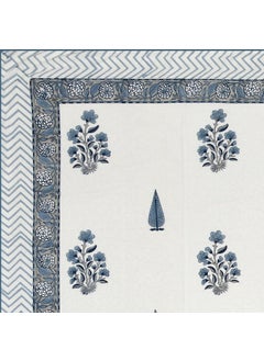 BLOCKS OF INDIA BLOCKS OF INDIA 100 Cotton Dohar King Size Reversible Hand Block Printed Malmal Summer Dohar Color 10  - Image 4