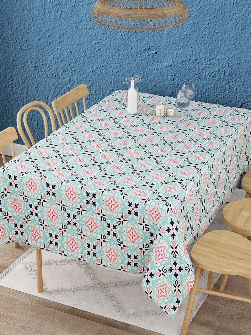 EVER HOME 100 Cotton 4 to 6 Seater Dining Table ClothTable CoverRectangular 58 inch x 88 inch Pack of 1 - Image 2