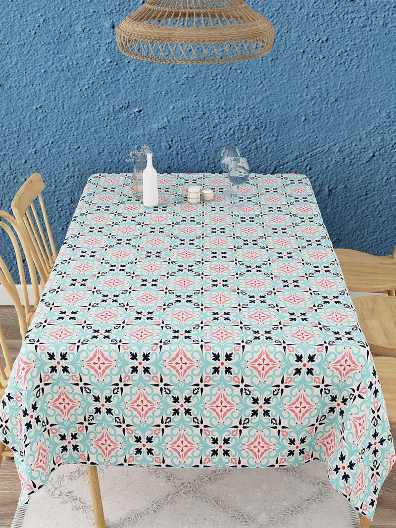 EVER HOME 100 Cotton 4 to 6 Seater Dining Table ClothTable CoverRectangular 58 inch x 88 inch Pack of 1 - Image 3