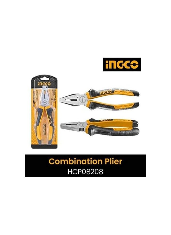 INGCO pliers, model HCP08208, 8 inches/200 mm  - Image 2