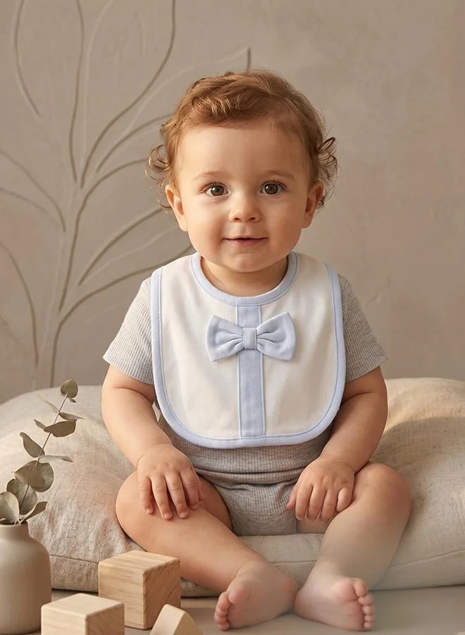 Babies & More Babies & More Newborn Boys White Bib