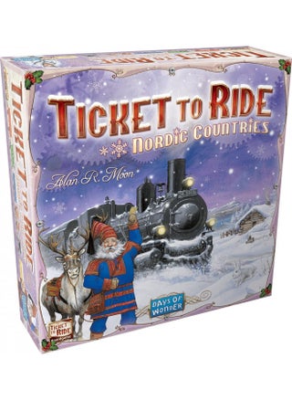 Ticket to Ride Nordic Countries Board Game | Train Route-Building Strategy Game | Fun Family Game for Kids and Adults | Ages 8+ | 2-3 Players | Average Playtime 30-60 Minutes | Made by Days of Wonder - pzsku/Z788160F366C096AB3DEDZ/45/_/1732281826/71922dc5-9bf9-4d69-b9e0-6145dc0fae61