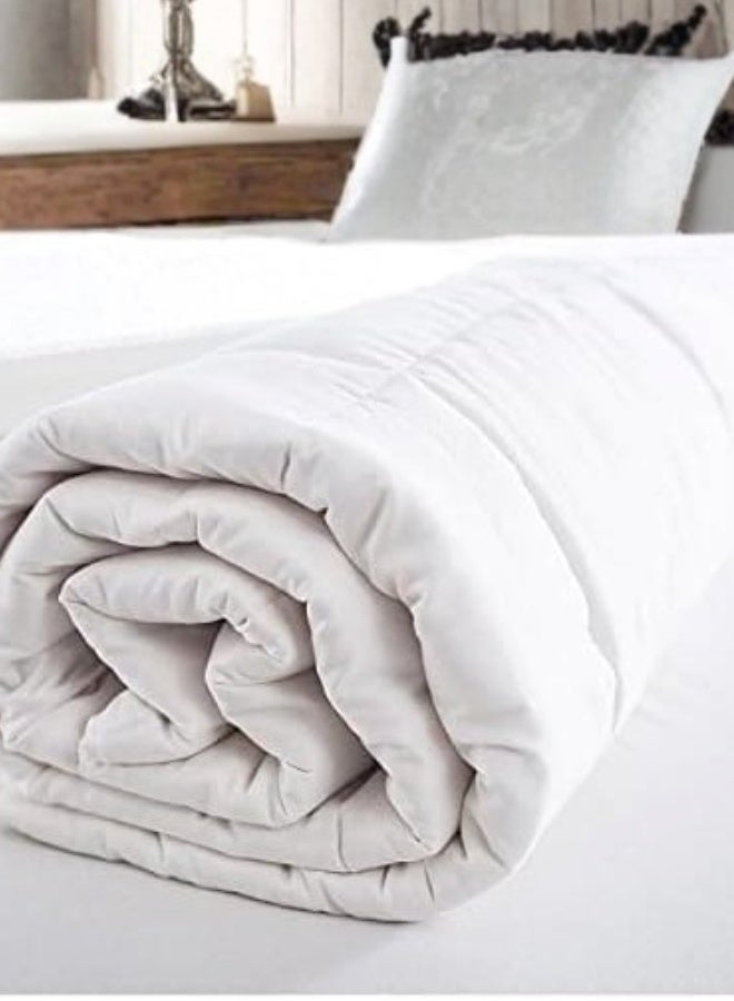 Pearl Coast All-Season Duvet 160x190 cm – Microfiber Fill with Cotton Cover – Soft & Lightweight Comfort - Image 2