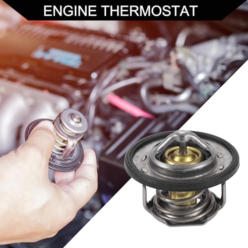 Hihaha No1305A280 Car Thermostat for Mitsubishi Mirage 20172022 Inner Engine Coolant ThermostatsDurable Metal 1 Pcs Silver Tone - Image 5