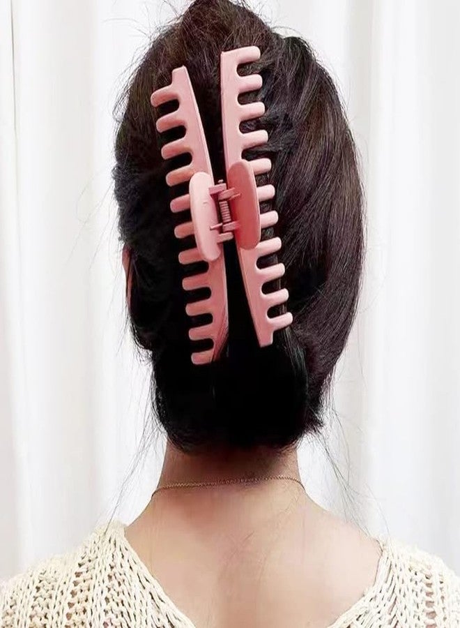 Minta Large Hair Clips 5.2 Inch Extra large claw clips for thick hair 4Pcs hair clips for women thick hair - Image 3