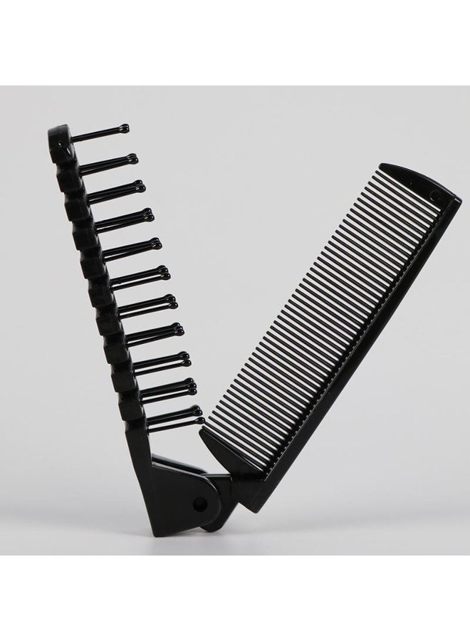 Loquat 2 In 1 Portable Folding Hair Comb Head Massage Hair Comb Anti Static Hairdressing Tools for Women Professional Hair Styling Tool - Image 1