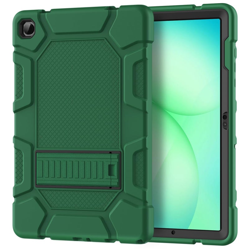 Azzsy Case for Samsung Galaxy Tab A11+/A9+ Plus 11 Inch 2026/2024, Heavy Duty Shockproof Rugged High Impact Protective Case, Alpine Green - Image 1
