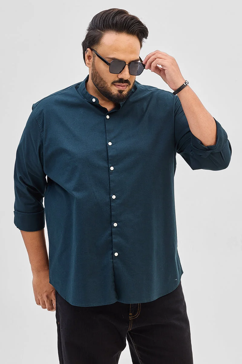 SNITCH قميص مقاس كبير بلون أخضر نعناعي