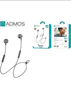 Admos Wireless In Ear Earphone Wireless In Ear Neckband with Up To 26 Hours of Playtime And Bluetooth 