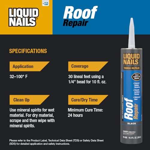 Liquid Nails لاصق سائل لإصلاح الأسطح (RR808)، 10.3 أونصة - Image 4