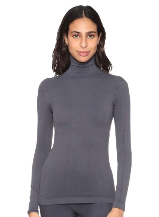 Carina Lycra T-shirt with collar and long sleeves 